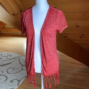 Maurices short-sleeved open cardigan